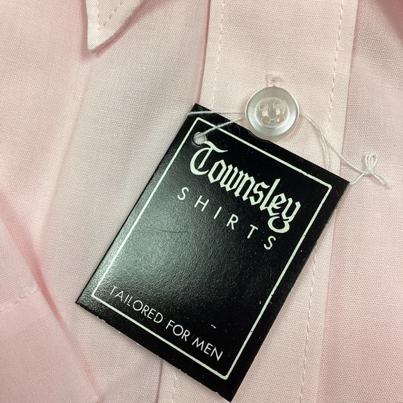 Vintage 70s Townsley button front half sleeve shirt - Picture 4 of 5